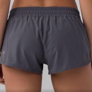 Lululemon hotty hot grey shorts